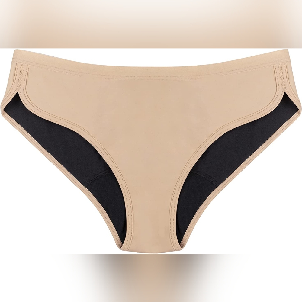 NWT THINX Classic SPORT Period Underwear in Beige